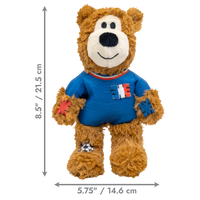 KONG World Cup Wild Knots Bear Medium Limited Edition - France