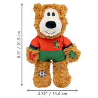 KONG World Cup Wild Knots Bear Medium Limited Edition - Portugal