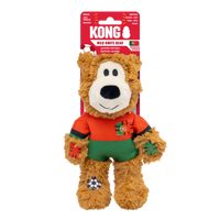 KONG World Cup Wild Knots Bear Medium Limited Edition - Portugal