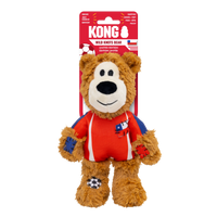 KONG World Cup Wild Knots Bear Medium Limited Edition - Chile