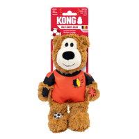 KONG World Cup Wild Knots Bear Medium Limited Edition - Denmark