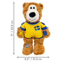 KONG World Cup Wild Knots Bear Medium Limited Edition - Sweden