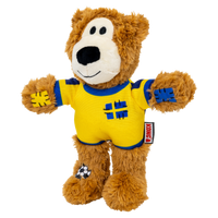 KONG World Cup Wild Knots Bear Medium Limited Edition - Sweden
