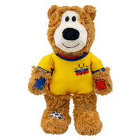 KONG World Cup Wild Knots Bear Medium Limited Edition - Equador