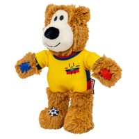 KONG World Cup Wild Knots Bear Medium Limited Edition - Equador
