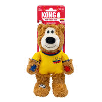 KONG World Cup Wild Knots Bear Medium Limited Edition - Equador
