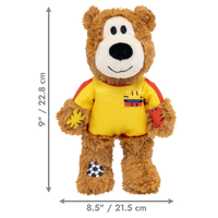 KONG World Cup Wild Knots Bear Medium Limited Edition - Colombia