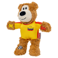 KONG World Cup Wild Knots Bear Medium Limited Edition - Colombia