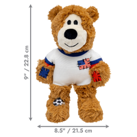 KONG World Cup Wild Knots Bear Medium Limited Edition - USA