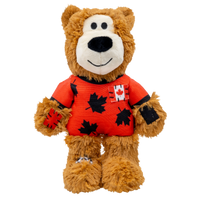 KONG World Cup Wild Knots Bear Medium Limied Edition - Canada