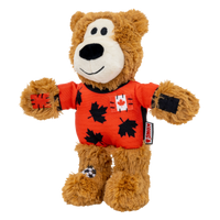 KONG World Cup Wild Knots Bear Medium Limied Edition - Canada