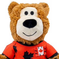 KONG World Cup Wild Knots Bear Medium Limied Edition - Canada