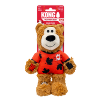 KONG World Cup Wild Knots Bear Medium Limied Edition - Canada