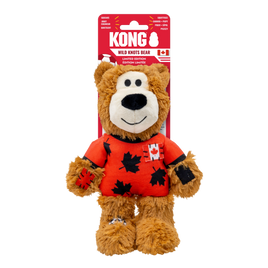 KONG World Cup Wild Knots Bear Medium Limied Edition - Canada