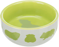 Trixie Ceramic Bowl With Motif, Guinea Pigs 250 Ml/ø 11 Cm