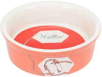 Trixie Hello Rabbit Ceramic Bowl 12cm