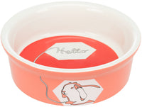 Trixie Hello Rabbit Ceramic Bowl 12cm
