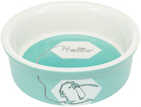 Trixie Hello Rabbit Ceramic Bowl 12cm