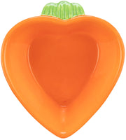 Trixie Small Animal Ceramic Carrot Bowl, 180ml 11cm