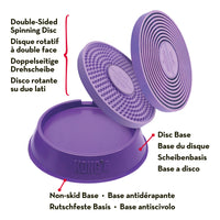 KONG Licks Spinz Small Treat Dispensing & Slow Feeder