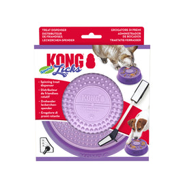 KONG Licks Spinz Small Treat Dispensing & Slow Feeder