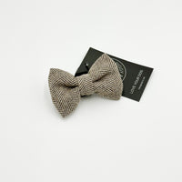 Piggy & Tutes Brown Tweed Collar