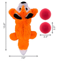 Kong Cozie Pocket Fox Medium