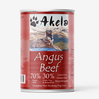 Akela Angus Beef Dog Can 400g