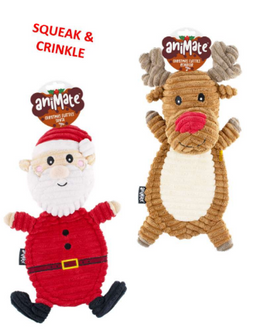 AniMate - Christmas - Flattie Santa - 30cm