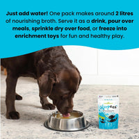 Supernature Slurpeez Pure Fish Bone Broth Powder for Dogs & Cats