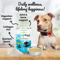 Supernature Slurpeez Pure Fish Bone Broth Powder for Dogs & Cats