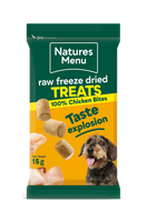 Natures Menu Chicken Bites 15G