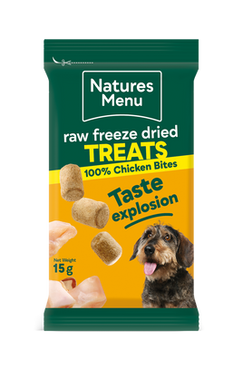 Natures Menu Chicken Bites 15G