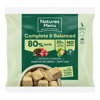 Natures Menu Frozen Country Hunter British Lamb Dog Nuggets 1kg