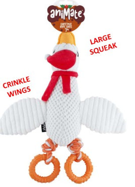 AniMate - Christmas - Rope Toy Goose