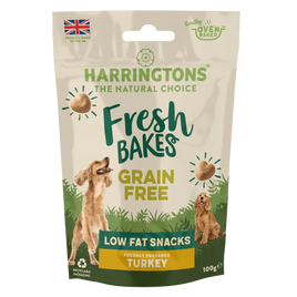 Harringtons Fresh Bakes Low Fat Treats Turkey 100g