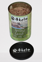 Akela Spring Lamb Dog Can 400g