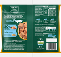 Natures Menu Frozen Nuggets Puppy 1kg