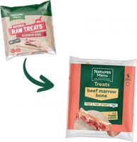 Natures Menu Frozen Raw Chews Beef Marrowbone