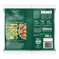 Natures Menu Frozen Country Hunter Duck Dog Nuggets 1kg