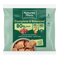 Natures Menu Frozen Country Hunter Duck Dog Nuggets 1kg