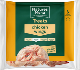 Natures Menu Frozen Raw Chicken Wings 1kg