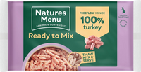 Natures Menu Frozen Freeflow Turkey 2kg