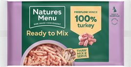 Natures Menu Frozen Freeflow Turkey 2kg