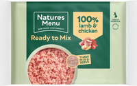 Natures Menu Frozen Lamb & Chicken Mince 400g