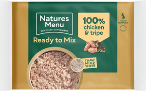 Natures Menu Frozen Chicken and Tripe Mince 400g