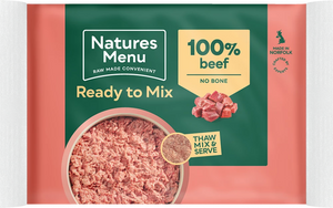 Natures Menu Frozen All Beef Mince 400g