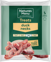 Natures Menu Frozen Raw Chews Duck Necks 7 Pcs