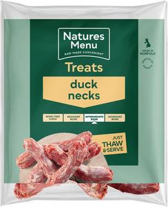 Natures Menu Frozen Raw Chews Duck Necks 7 Pcs