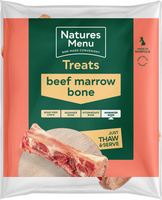 Natures Menu Frozen Raw Chews Beef Marrowbone